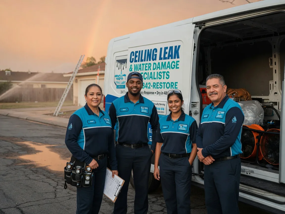 Ceiling Leak Cleanup company in Greensboro Bend, VT
